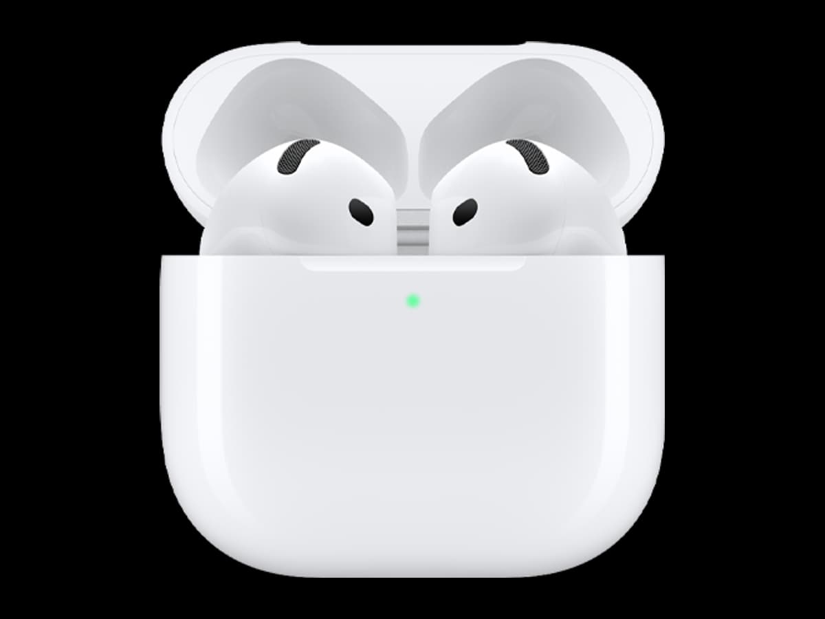 AirPods 4 — vista frontal oficial