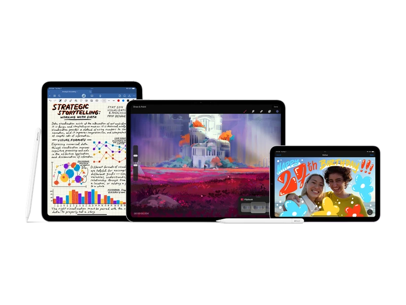 Apple Pencil representando a linha de acessórios