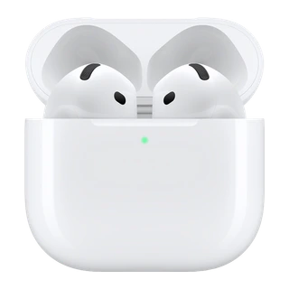 AirPods 4 sem ANC — estojo frontal aberto oficial