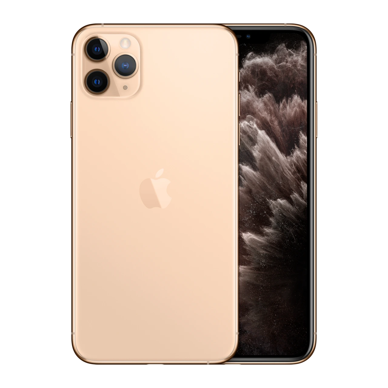 iPhone 11 Pro Max — composição frontal e traseira oficial