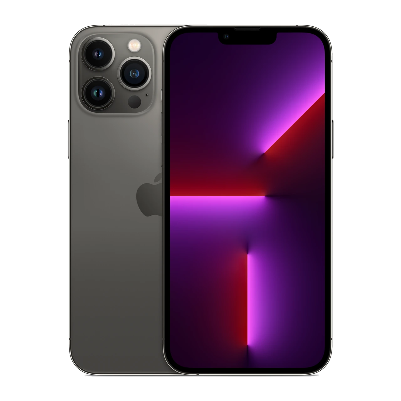 iPhone 13 Pro Max — composição frontal e traseira oficial