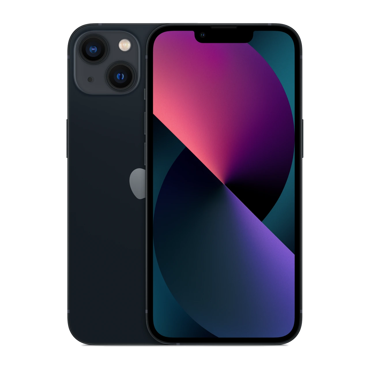 iPhone 13 — composição frontal e traseira oficial
