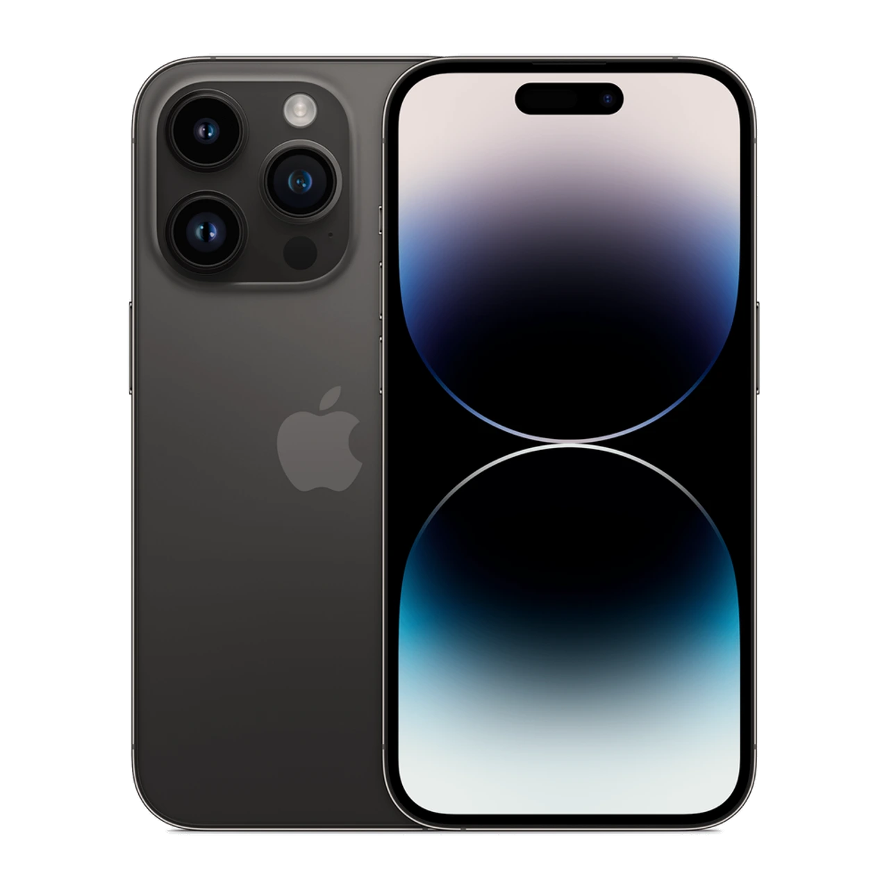 iPhone 14 Pro — composição frontal e traseira oficial