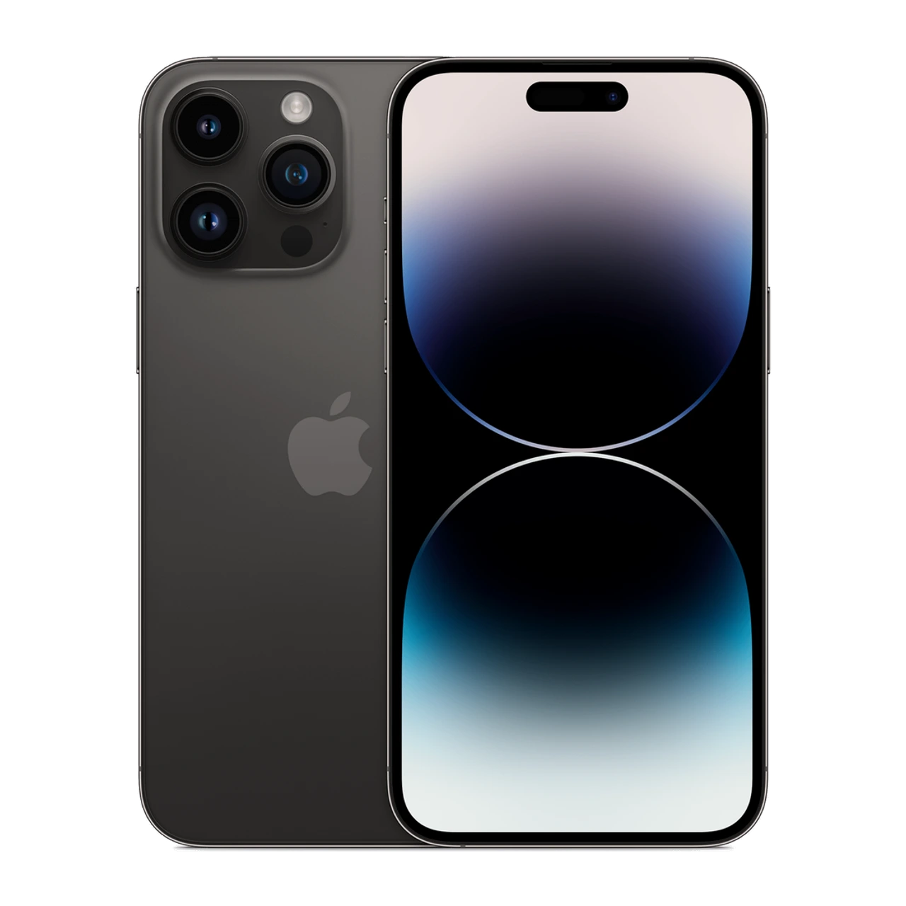 iPhone 14 Pro Max — composição frontal e traseira oficial
