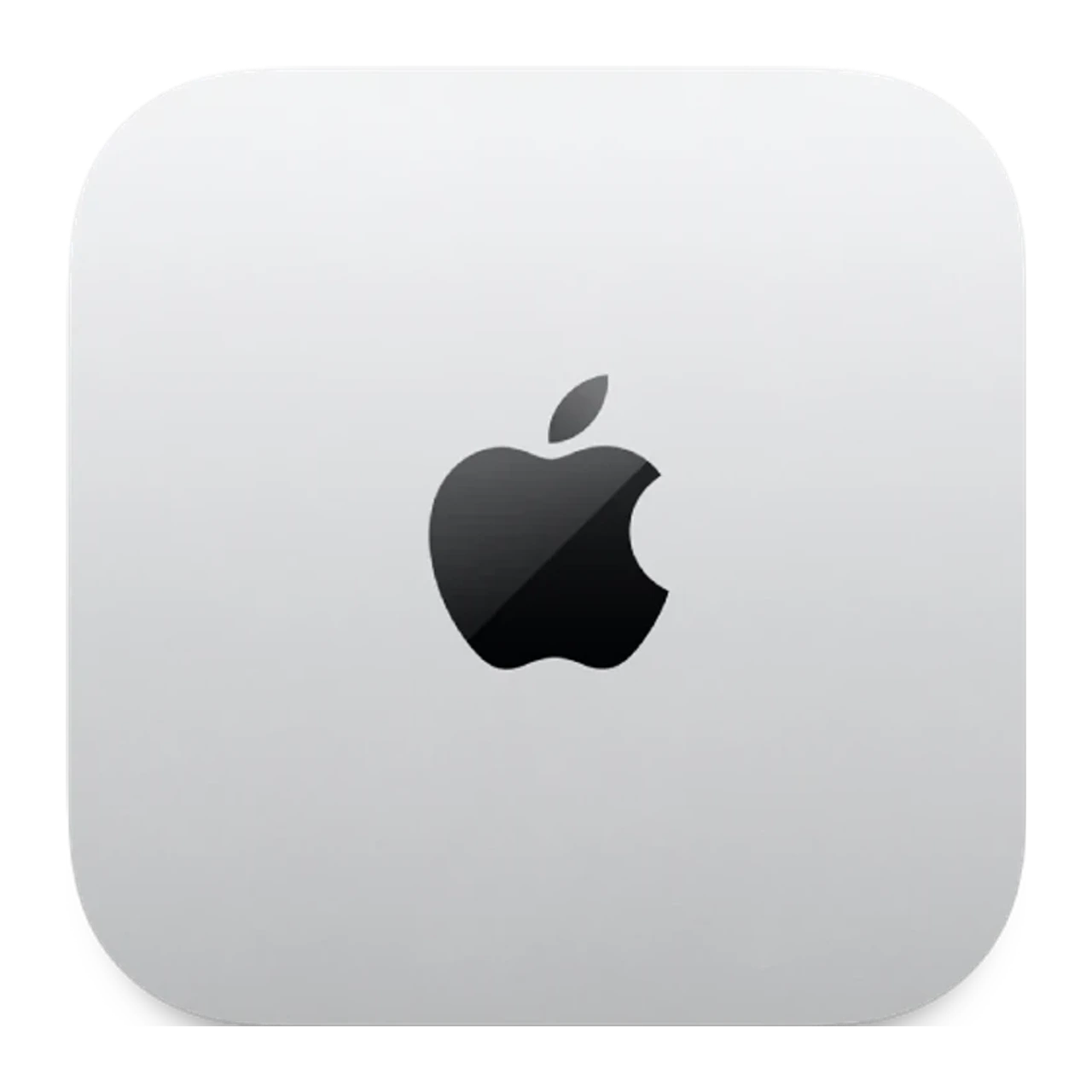 Mac mini M4 — vista superior oficial da carcaça
