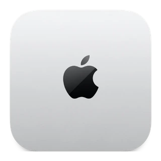 Mac mini M4 — vista superior oficial da carcaça