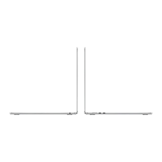 MacBook Air M5 de 15 polegadas — perfis laterais oficiais com portas