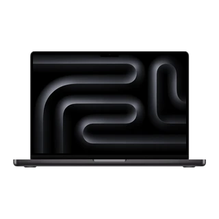 MacBook Pro M4 de 14 polegadas — vista frontal oficial em preto-espacial