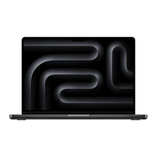 MacBook Pro M5 de 14 polegadas — vista frontal oficial em preto-espacial
