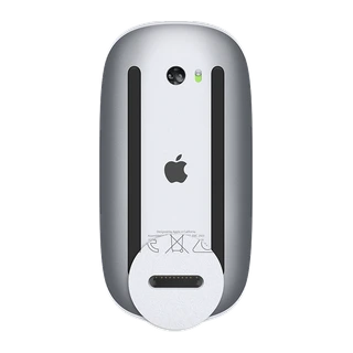 Magic Mouse 2 — parte inferior oficial com porta Lightning ampliada